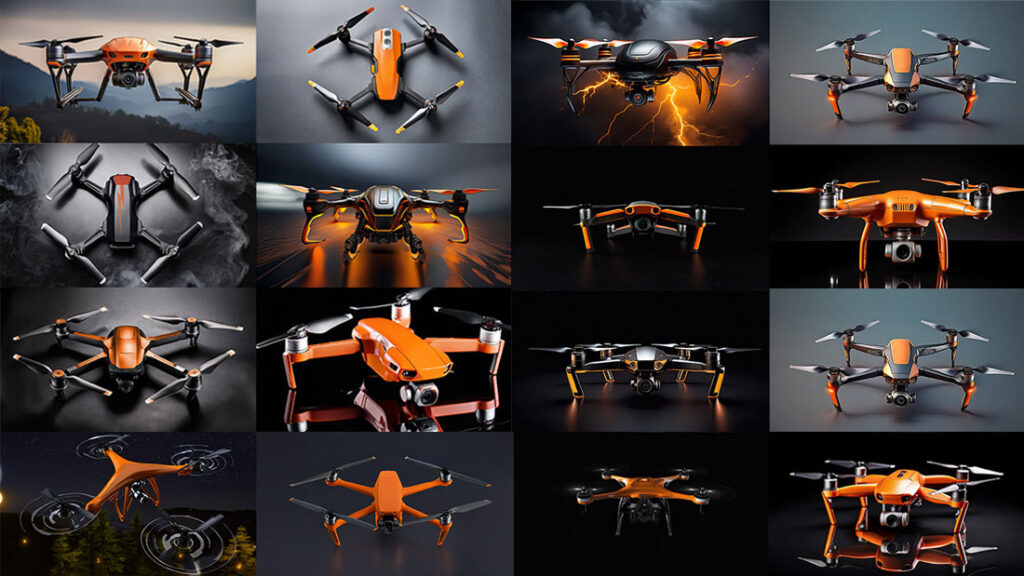 Smartdrone AI mockups