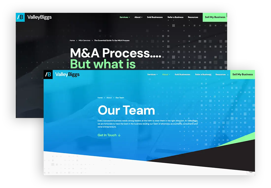 Homepage interface screenshot