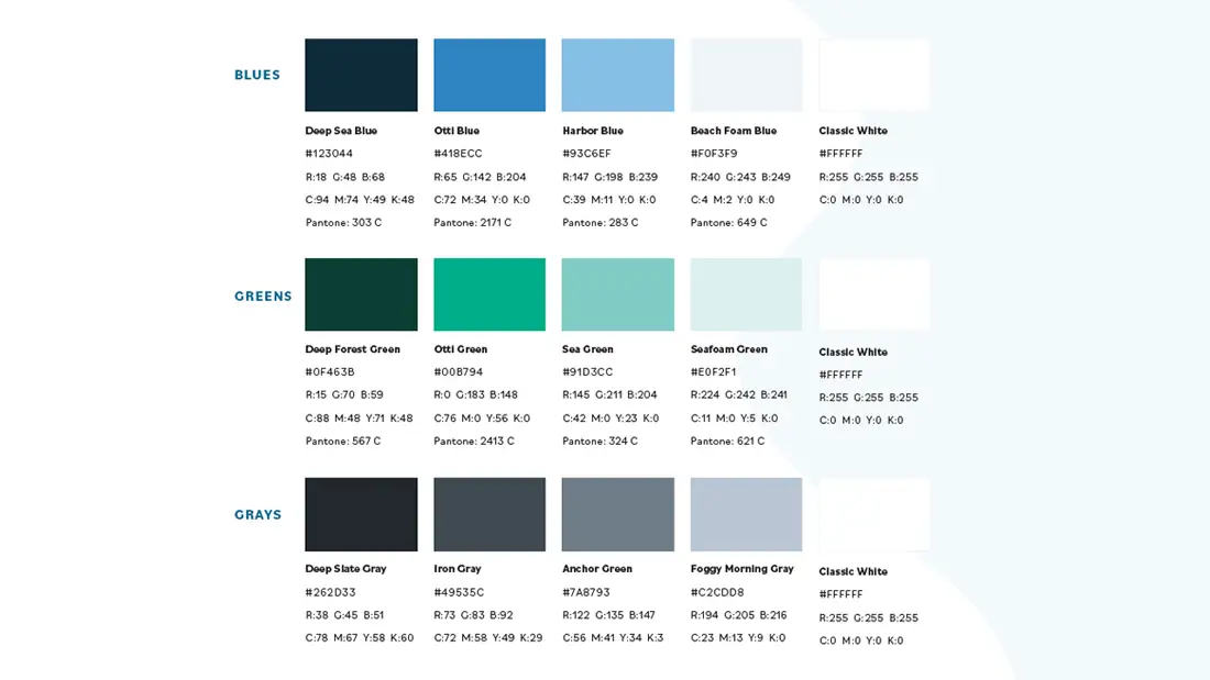 color scheme
